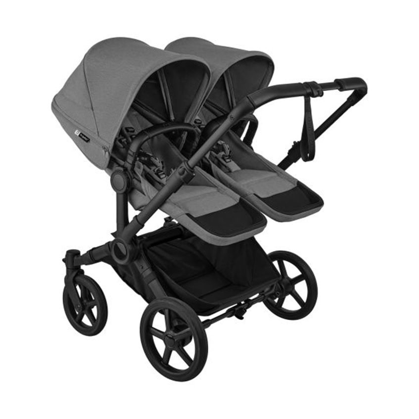 Bugaboo Donkey6 Double Kinderwagen – Black/Moon Grey