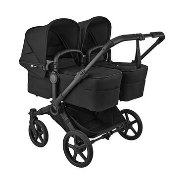 Bugaboo Donkey6 Twin Kinderwagen – Black/Heritage Black