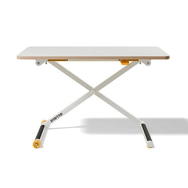 Poptop Hoogte Verstelbaar Bureau - White