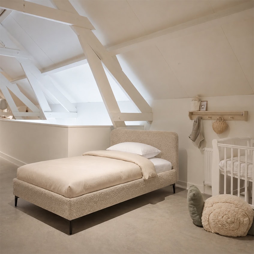 gestoffeerd bed juna