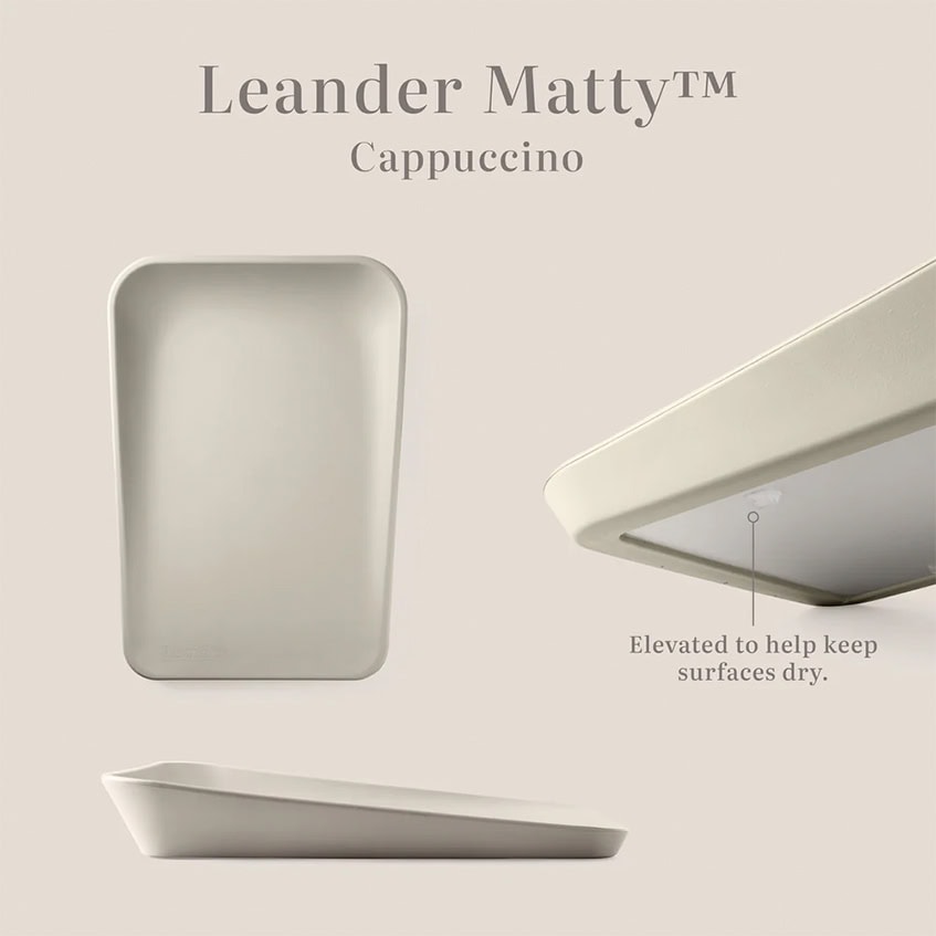 Leander Matty aankleedkussen - Cappuccino