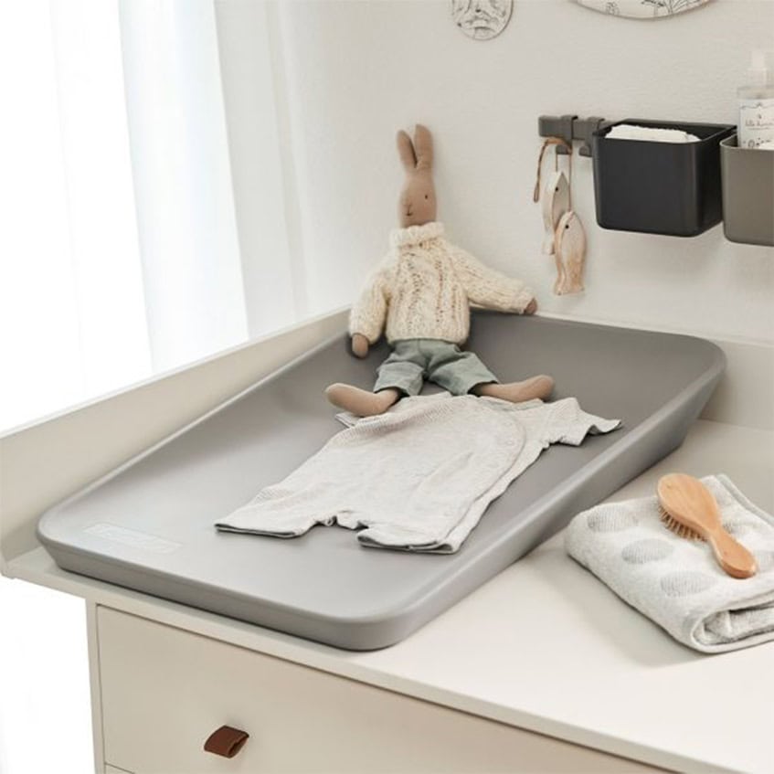 Leander Matty aankleedkussen - Pearl Grey