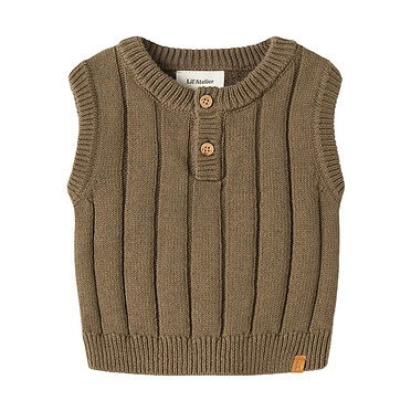 Lil'Atelier knit spencer lomon - Kangaroo