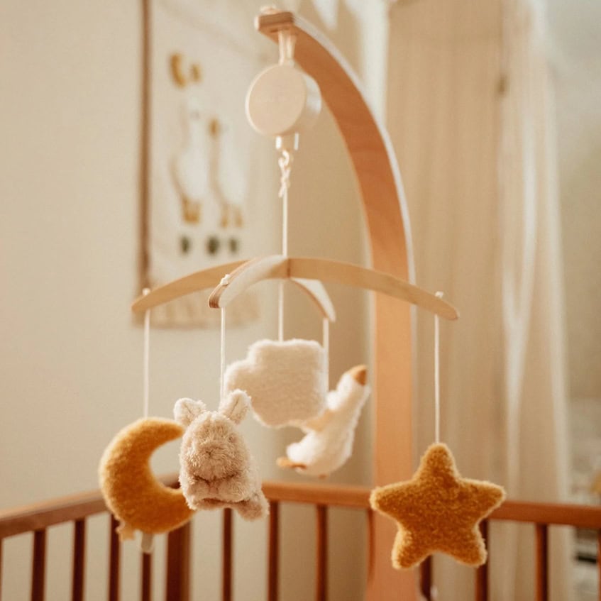 Little dutch houten muziekmobiel - Newborn Naturals