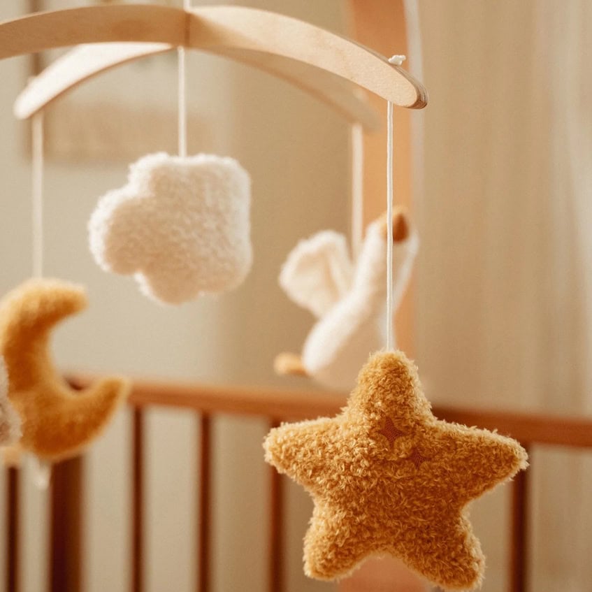 Little dutch houten muziekmobiel - Newborn Naturals
