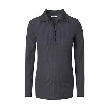 Noppies nursing top longsleeve - Forged Iron