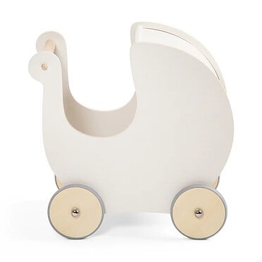 Sebra houten poppenwagen - Classic White