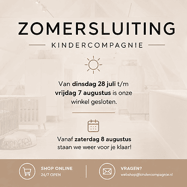 Kindercompagnie zomersluiting