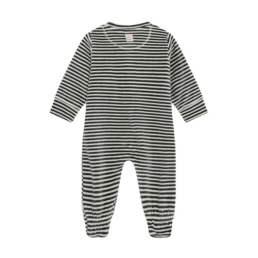 Noppies Playsuite Stripe - Balsam Green