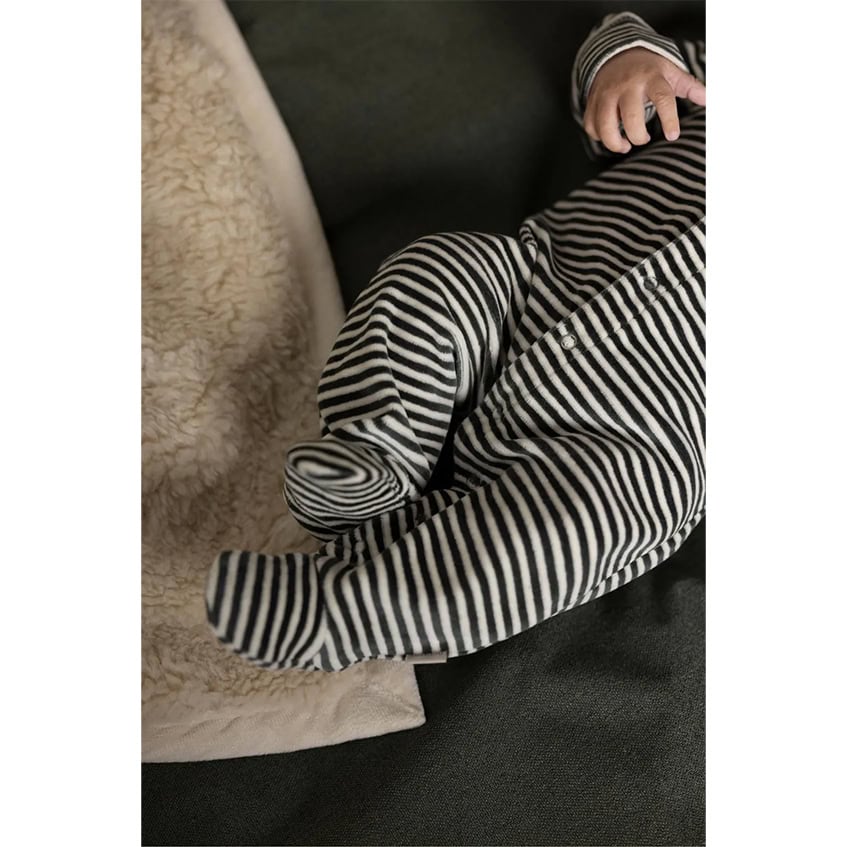 Noppies Playsuite Stripe - Balsam Green