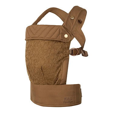 Kas Kopenhagen Baby Carrier Embroidery Lace - Brown