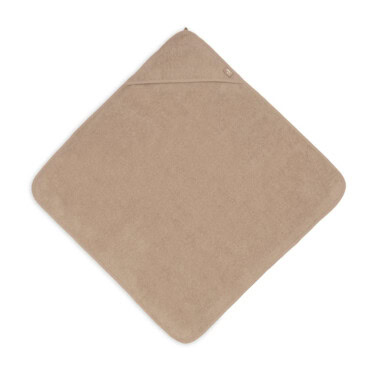 Jollein badcape badstof 100x100 - Milky Coffee