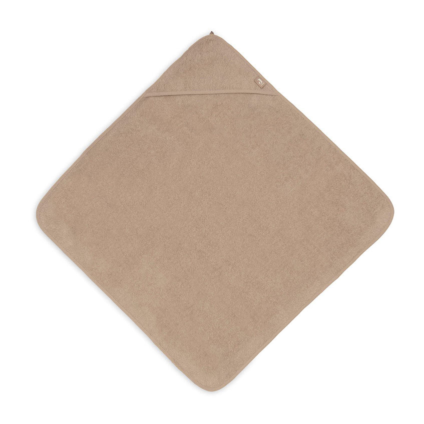 Jollein badcape badstof 100x100 - Milky Coffee