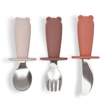 Jollein bestekset siliconen - Blush Shades