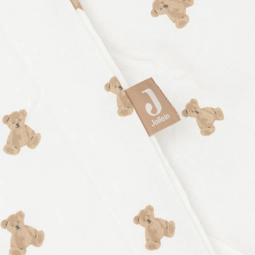 Jollein dekbedovertrek junior 120x150 - Mini Teddy Bear