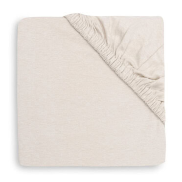 Jollein hoeslaken jersey 70x140 - Sand