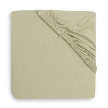 Jollein hoeslaken jersey 70x140 cm - Soft Matcha