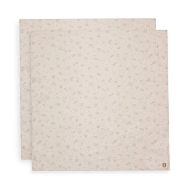Jollein hydrofiele doek 115x115 cm 2-pack - Woolly