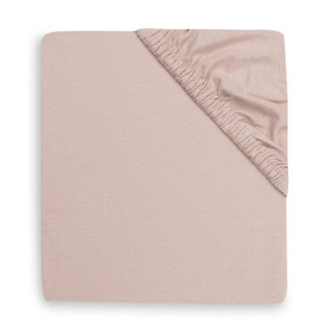 Jollein junior hoeslaken jersey 70x140 - Silk Rose