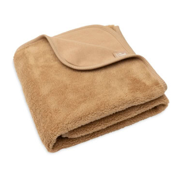 Jollein ledikantdeken basic sherpa - Hazel