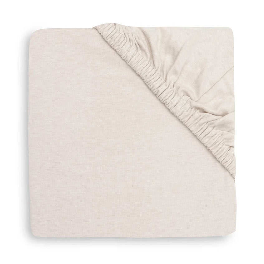 Jollein wieg hoeslaken 40x80 - Sand