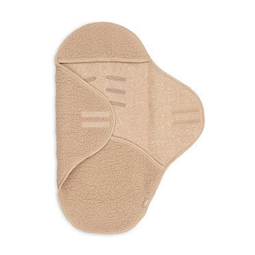 Jollein wikkeldeken sherpa merino wol - Naturel