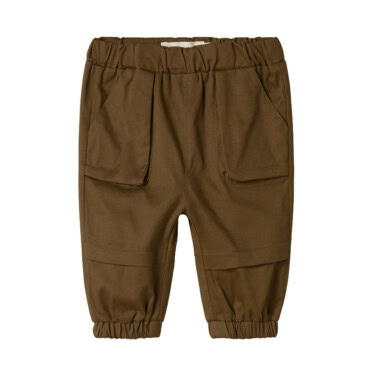 Lil'Atelier regular fit broek - Teak