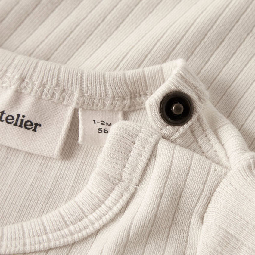 Lil'Atelier romper met lange mouwen - Turtledove