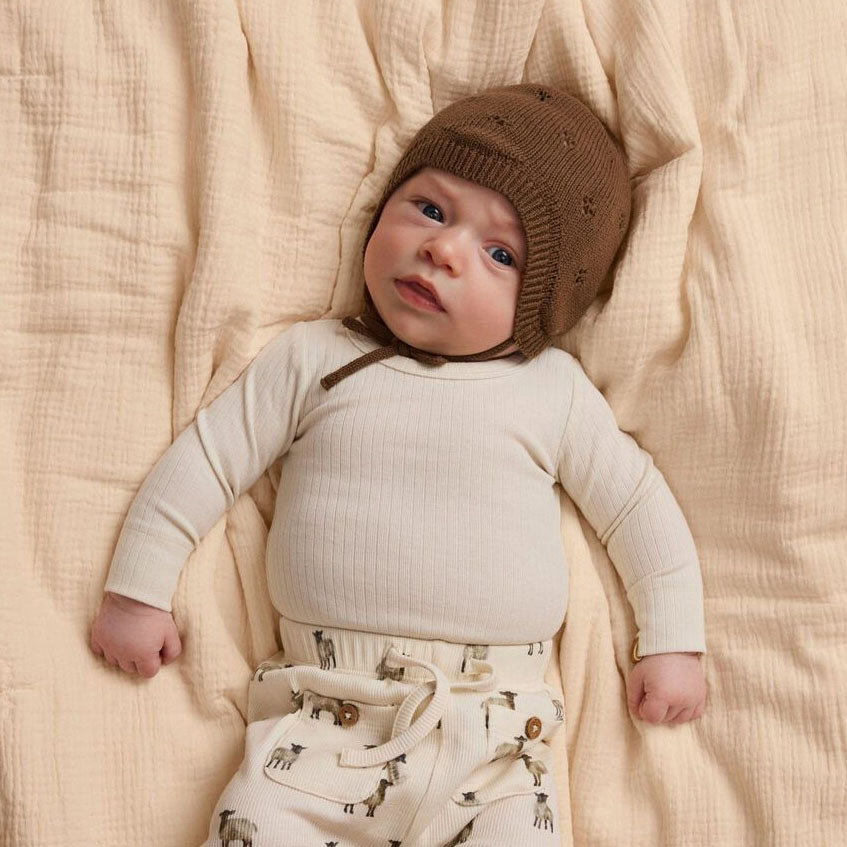 Lil'Atelier romper met lange mouwen - Turtledove