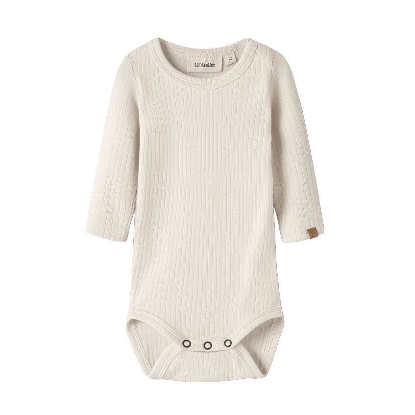 Lil'Atelier romper met lange mouwen - Turtledove