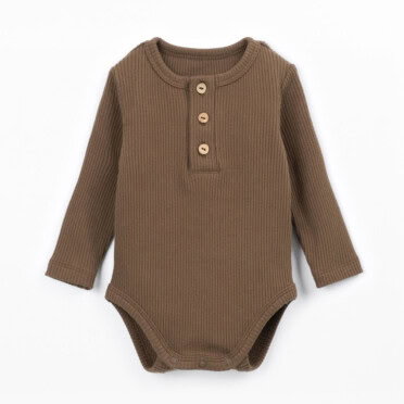 Play up rib body romper - Tufting
