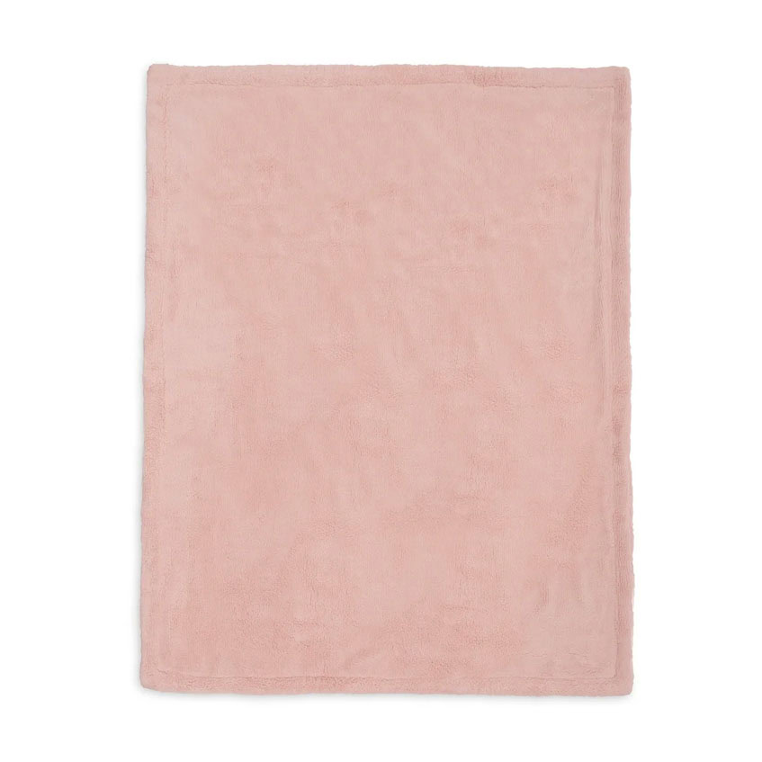 Jollein ledikantdeken sprinkle knit - Silk Rose/Fluffy