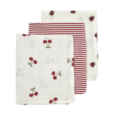 Meyco hydrofiele doeken 3-pack - Girly garden 20x17