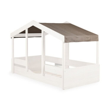 Quax cottage junior bed roof - Chocolat
