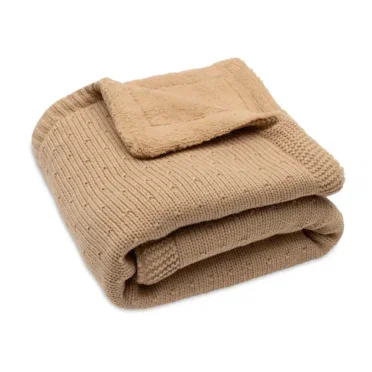 Jollein Jollein Wiegdeken Sprinkle Knit - Hazel/Fluffy