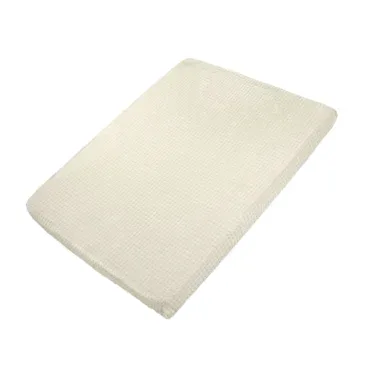 Meyco Meyco Hoeslaken boxmatras 75x95 - Jacquard Pebble Soft Sand