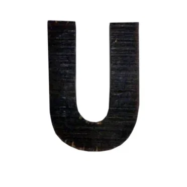 Otentic Otentic Alfabet Letter U