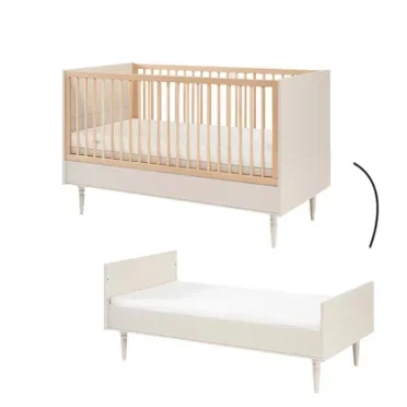 Pinio Pinio Petite meegroeibed 70x140 cm - Champagne/Wood