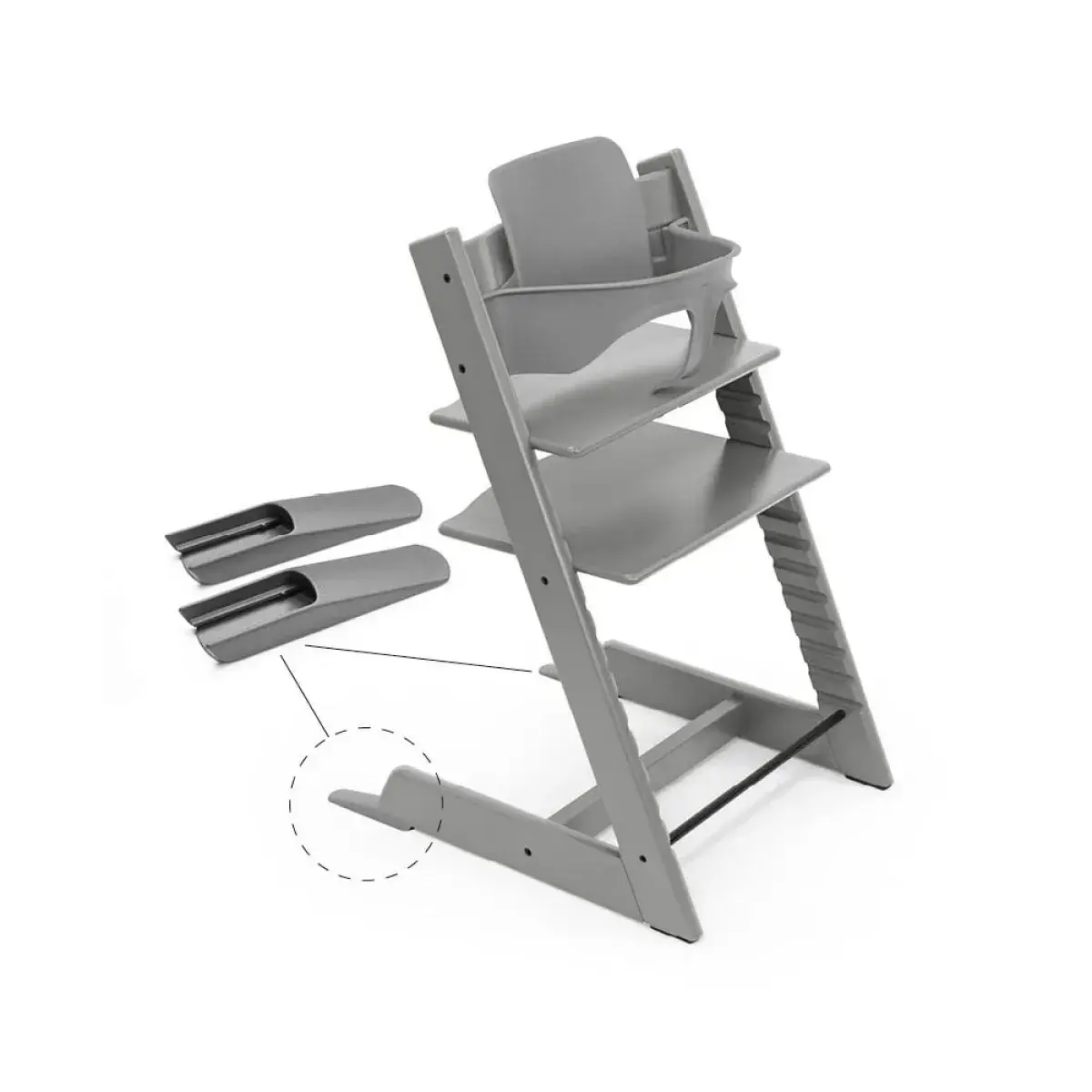 Stokke Stokke Tripp Trapp Babyset² - Storm Grey