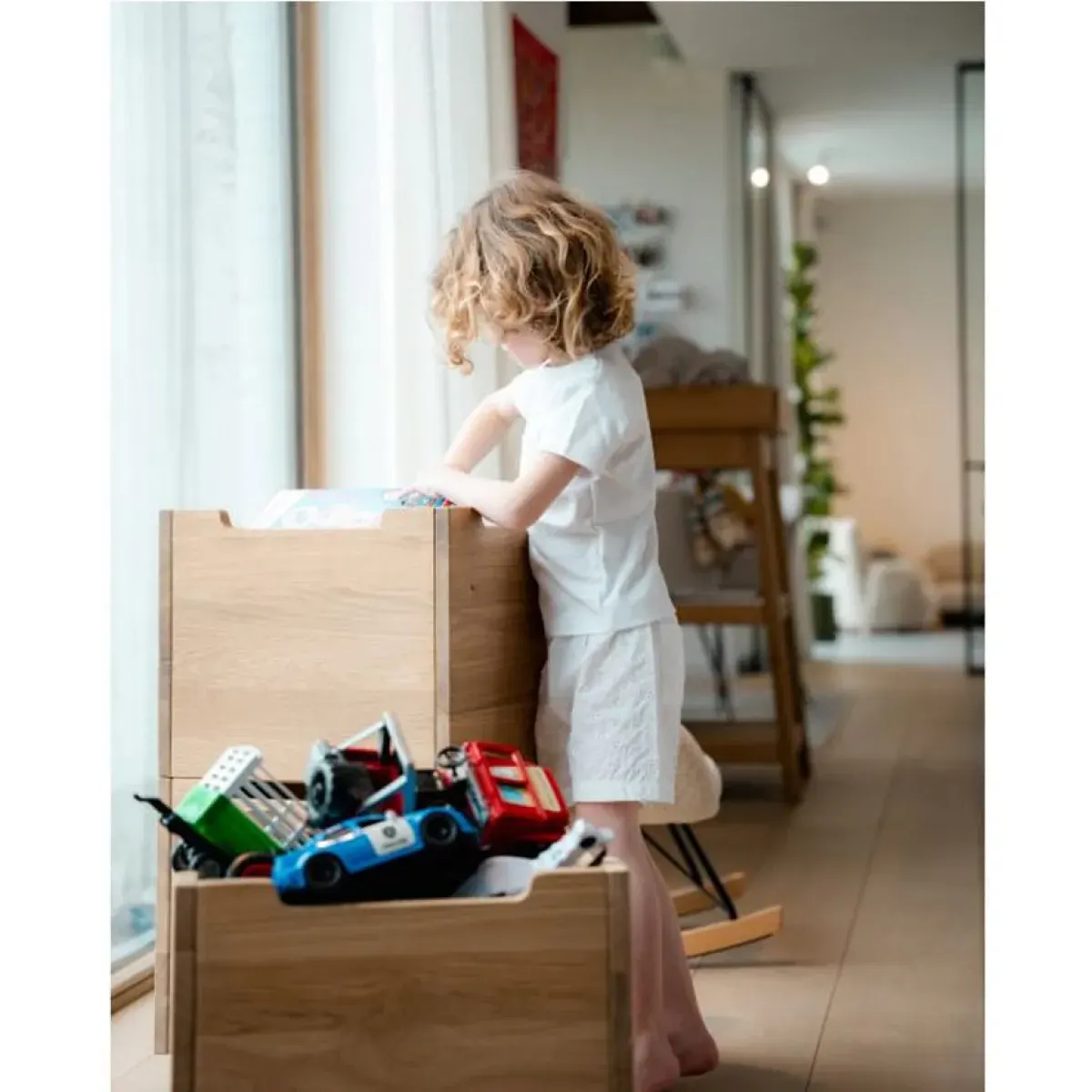 Vipack Vipack Forrest set van 2 kisten - Oak