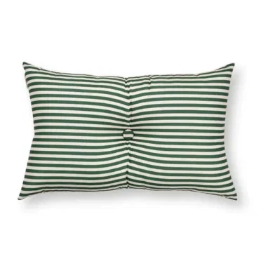 VT Wonen VT Wonen Kussen Rectangular Stripes - Dark Green