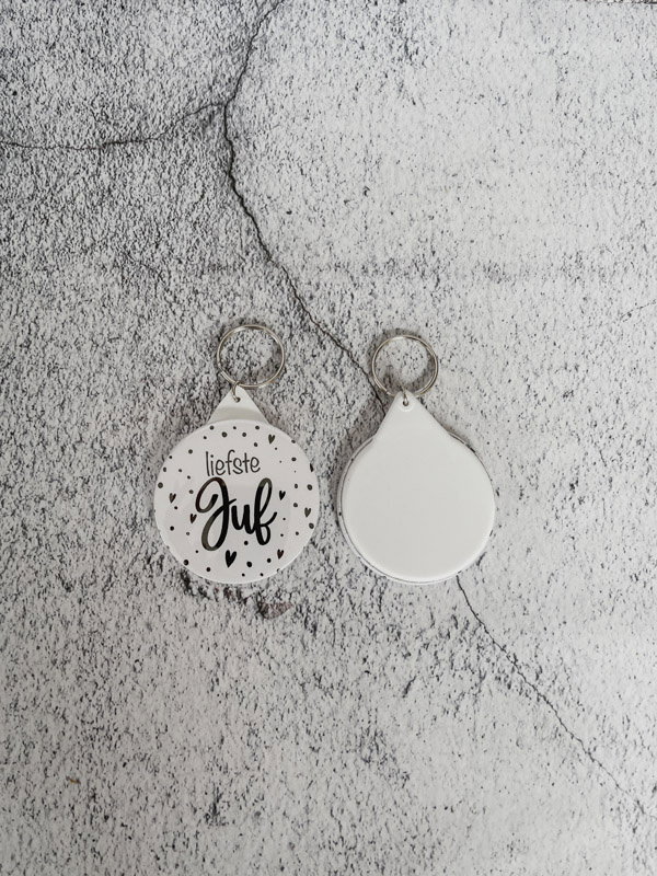 dbc2f5dbc547b0a5f5d93689c2082dca5d42ef9c Sleutelhanger - Liefste juf
