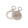 sleutelhanger met spiegeltje - topper