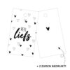 3de206089885136a631d31ef51c8b53ec6aa3ac4 Veel liefs inpak set - Stickers + Cadeau labels