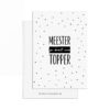 Meestercadeau met autogeurhanger en kaartje