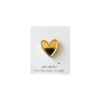 pin - mini hartje van goud