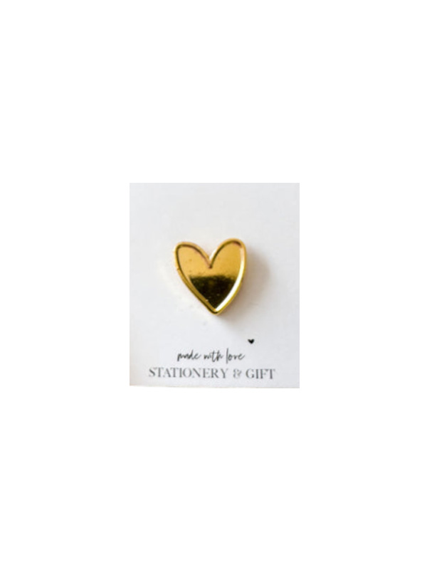pin - mini hartje van goud