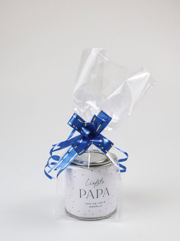 Blikje snoep cadeau - Liefste papa van de hele wereld