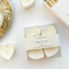 waxinehartjes waxine lichtjes creme