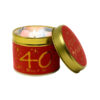 Geurkaars in een blik - Happy Birthday 40